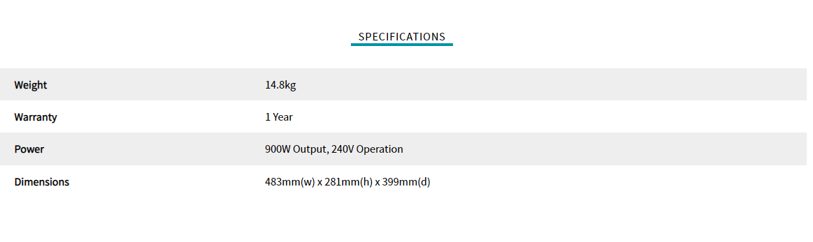 CAMEC 900W 25 LITRE MICROWAVE OVEN