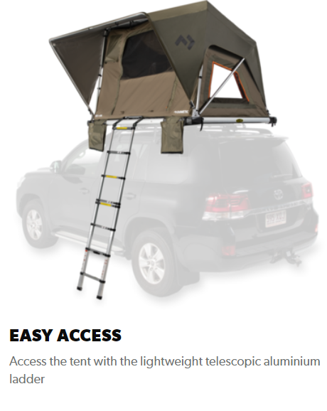 Dometic TRT140M Rooftop 4WD tent, manual