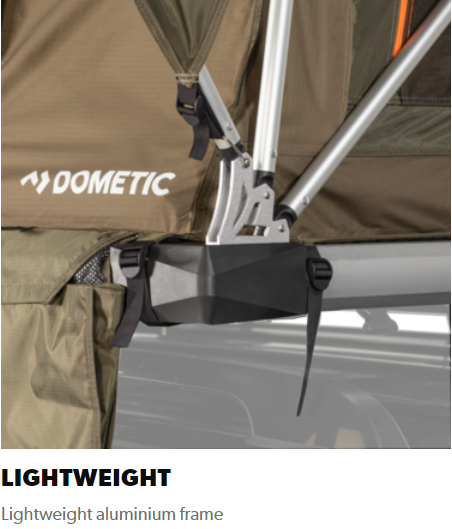 Dometic TRT140M Rooftop 4WD tent, manual