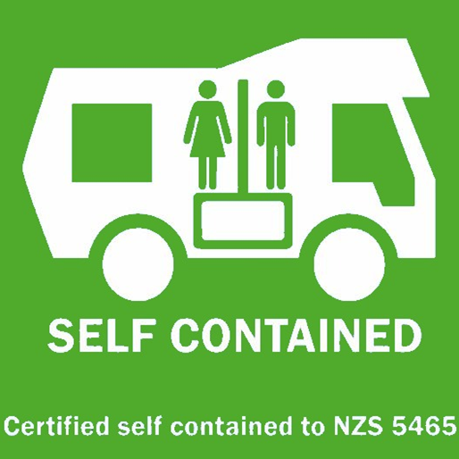 Carvan Self Containment Green Sticker